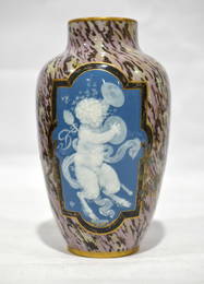 Rare Sevres Pate-Sur-Pate Vase