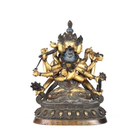 Chinese Gilt Bronze Buddha Figure