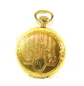 14K Gold Arnex Pocket Watch