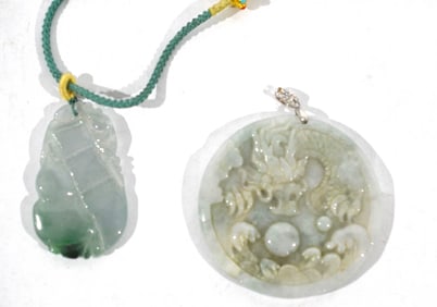 Two Jadeite Pendants