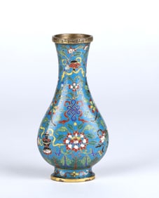 Chinese Cloisonne Vase