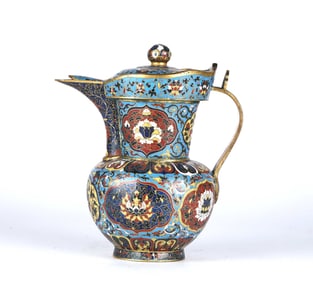 Chinese Cloisonne Pitcher