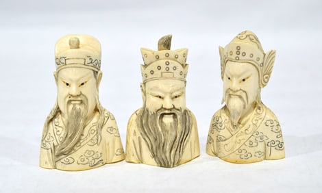 Three Chinese Figures