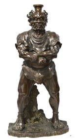 Large Japanese Bronze Figure of A Demon