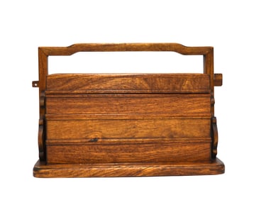 A Chinese Huanghuali Three-Tiered Carry Box