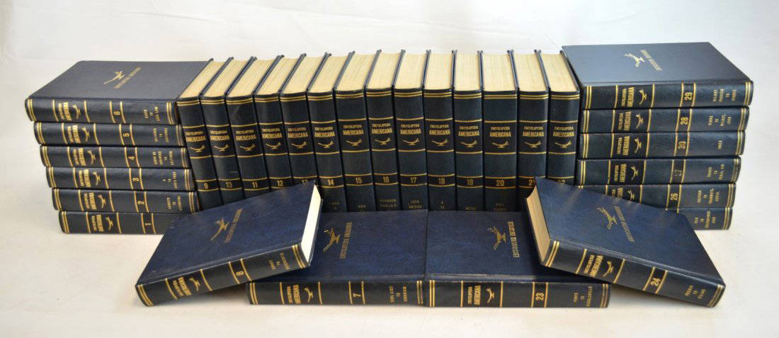 Complete Set of Encyclopedia Americana, 1964