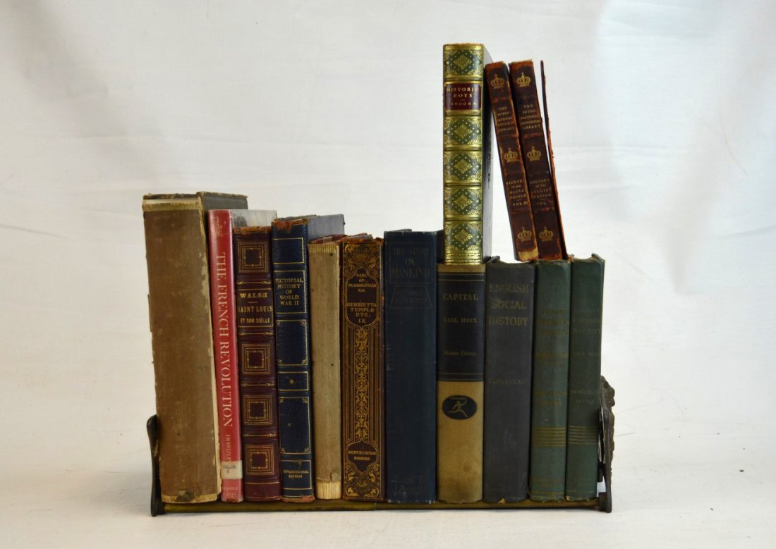 14 Assorted Vintage & Contemporary Books: 14 Assorted vintage and contemporary books including Henrietta Temple by Benjamin Disraeli, History of the Belgian People by Horne and Keller, A Survey of European Civilization by Geoffrey Bruun, and 