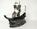 Large Chinese Enameled Cloisonne Ship Upon Waves - 2