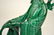 Chinese Carved Malachite Lady With Basket of Fish - 4