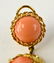 14K Gold & Coral Earrings & Pendant Set - 7