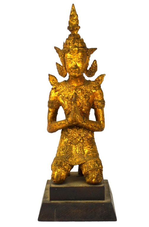 Thai Gilt Bronze Buddha Figure (1 of 10)