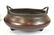 Chinese Bronze Censer W. Hard Wood Cover & Stand - 3