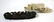Chinese Carved Jade Boat w/Wood Base - 3