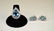 Aquamarine Earrings & Ring w. Diamond & Gold