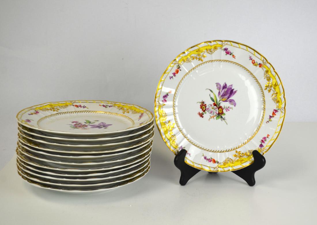 Twelve Pcs of KPM Plates (1 of 7)