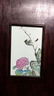 Pr Chinese Wood Framed Porcelain Plaque Panels - 11