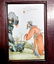 Pr Chinese Wood Framed Porcelain Plaque Panels - 14