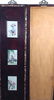 Pr Chinese Wood Framed Porcelain Plaque Panels - 9
