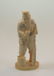 A Carved Ivory Figure of a Gardner. Signed. 19th