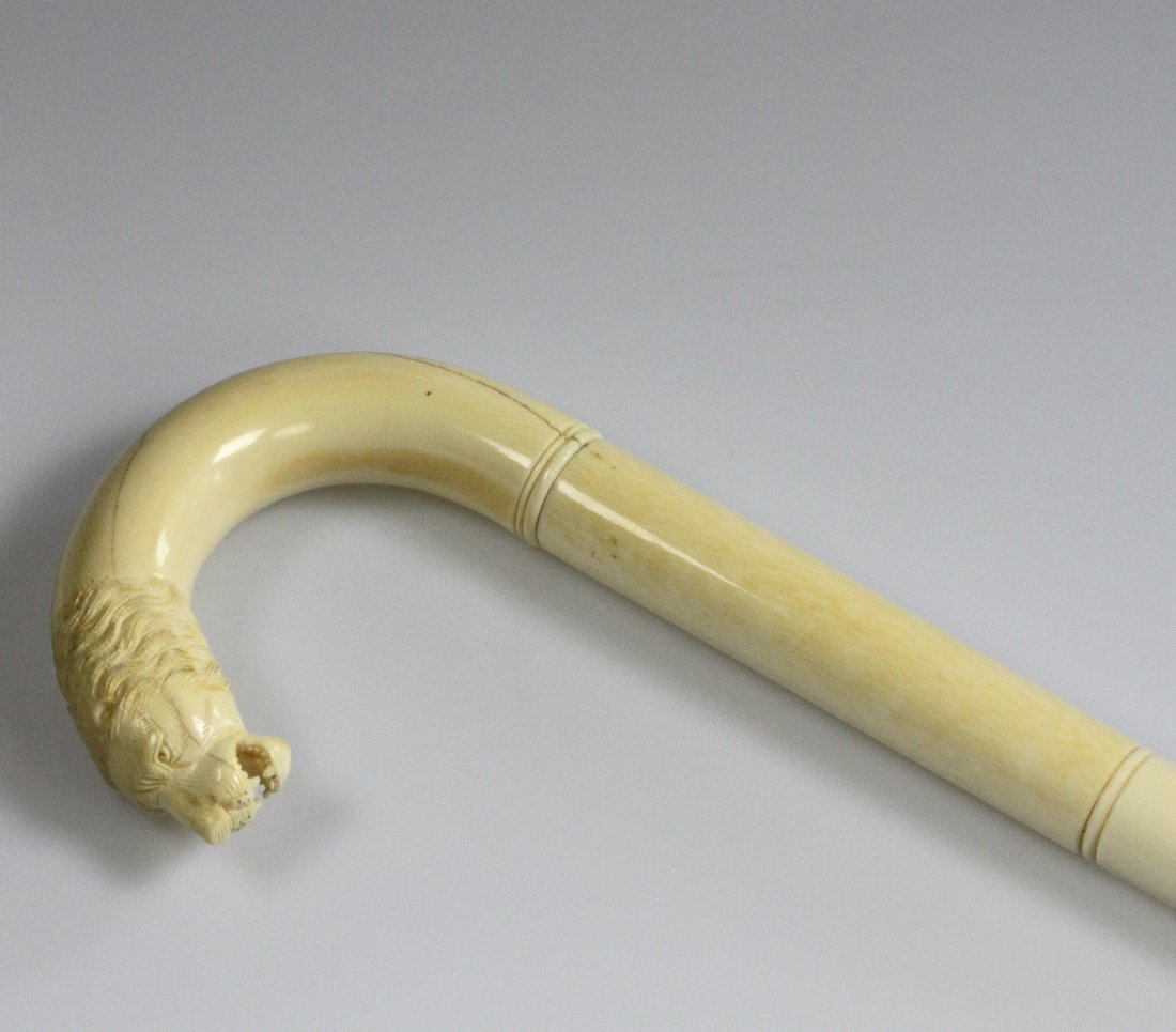 a Fine 19th Century Chinese Asian Elephant Ivory (1 of 3)