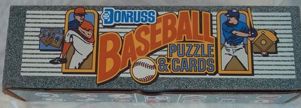 1990 Donruss Baseball Puzzle & Cards Set: 1990 Donruss Baseball Puzzle & Cards Set, Complete Set Measures: 13" long x 4" wide x 2 1/2" tall