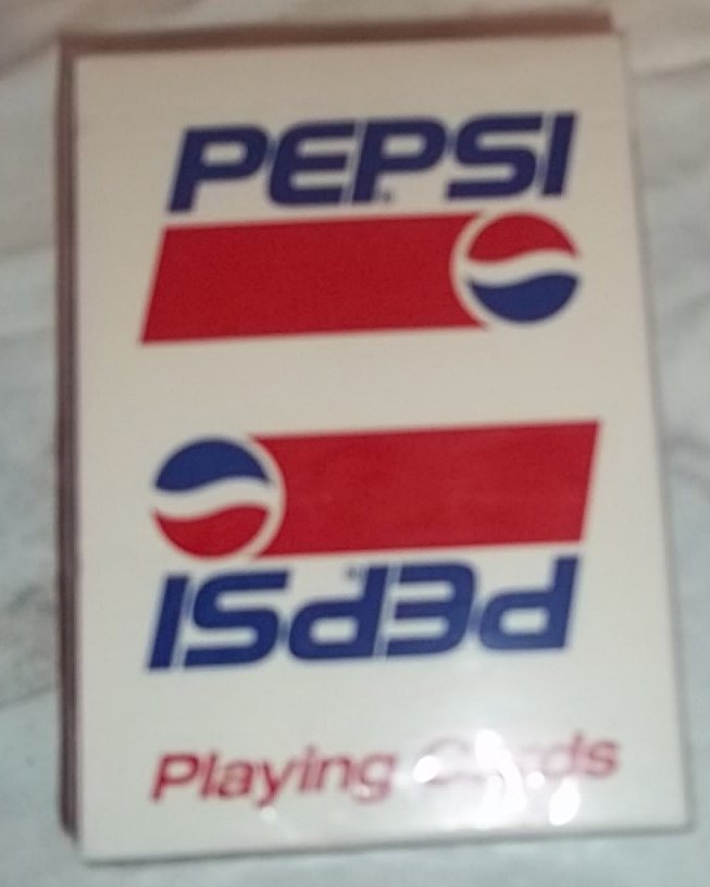 Pepsi Playing Cards. New in Box. Measures:4”H X 3”W: Pepsi Playing Cards. New in Box.Measures:4”H X 3”W