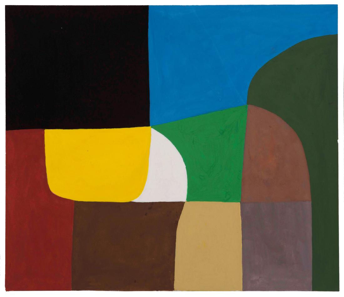 Alberto Burri (1915-1995), Senza titolo, 1980: tempera su carta, cm 12x13,3, Bibliografia: Fondazione Palazzo Albizzini, Burri Contributi al Catalogo Sistematico, CittÃ di Castello 1990, p. 383, n. 1660 (illustrato)