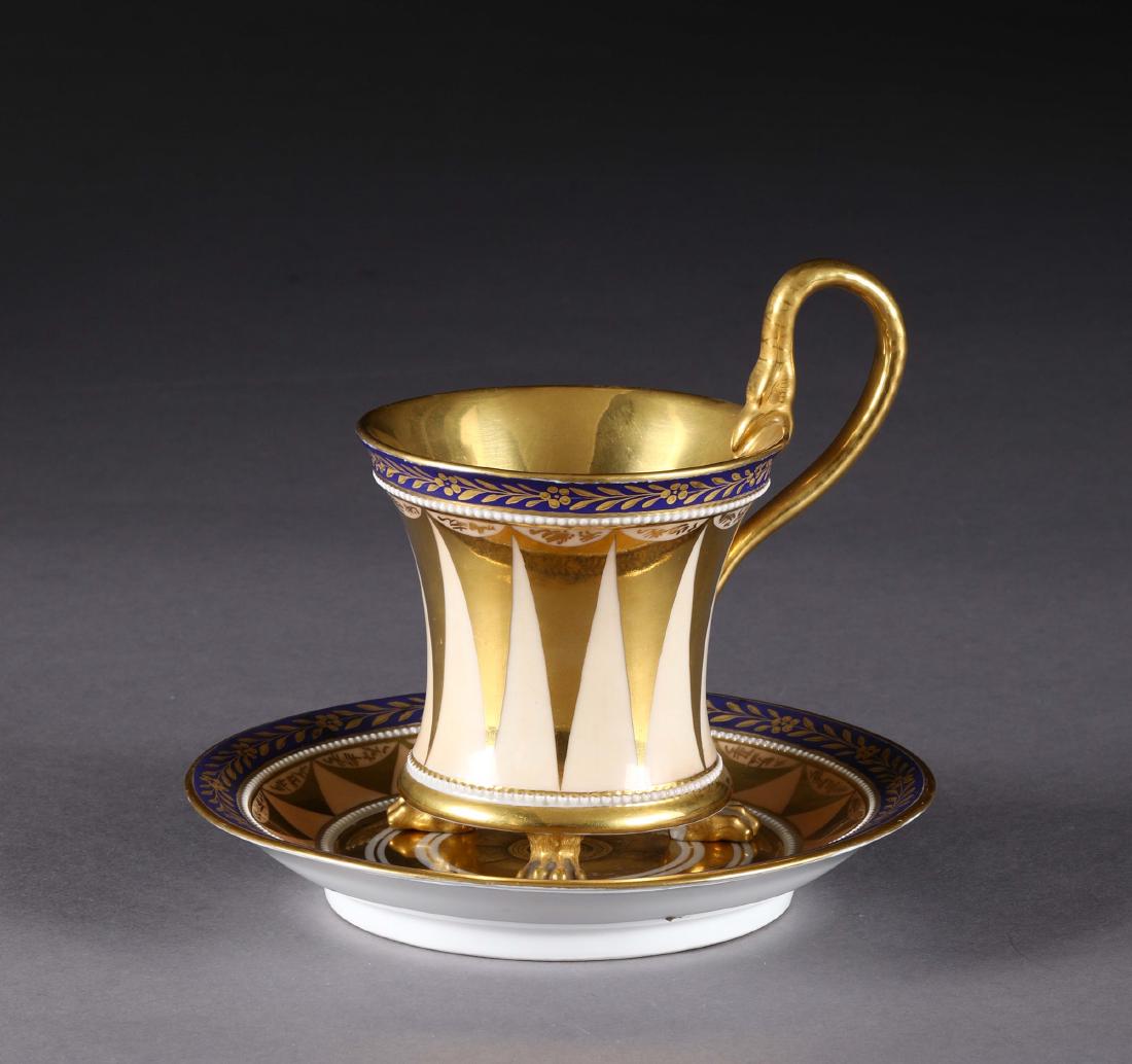 A cup with plate. Berlin KPM, 1830-1840 (1 of 3)