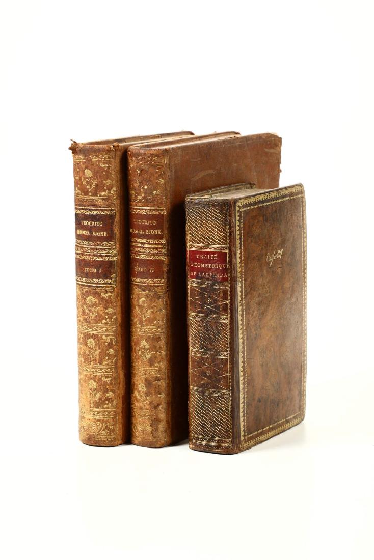 Bodoni - Edizione bodoniana, Teocrito, Mosco, Bione, (1 of 3)