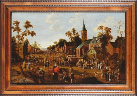 Joost Cornelisz Droochsloot (Utrecht 1586-1666), Rural: oil on canvas, cm 57x92