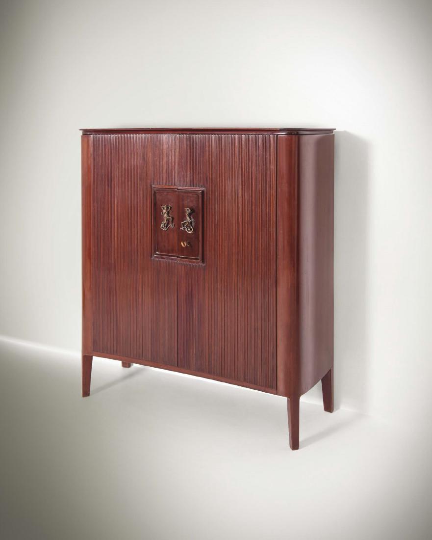 Osvaldo Borsani, a bar cabinet with a wooden structure (1 of 2)