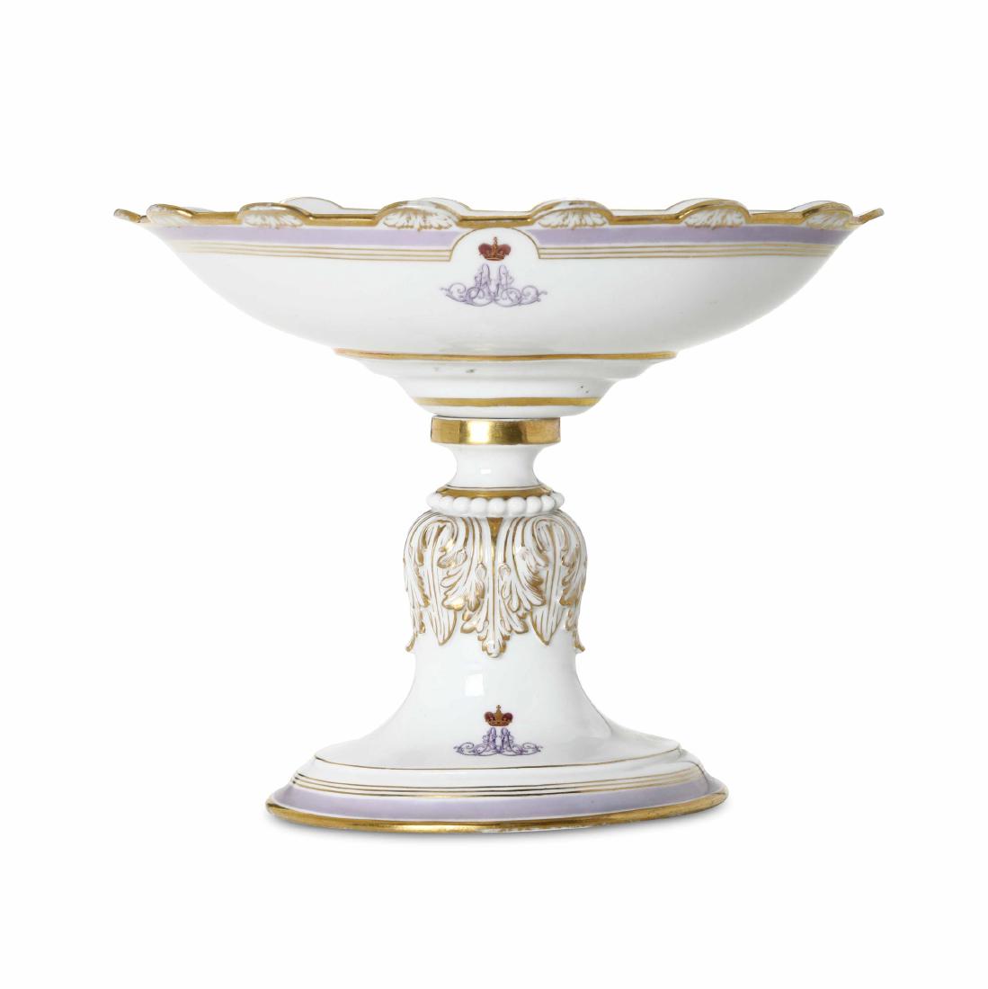 Alzatina con corona imperiale russa Russia, San (1 of 4)