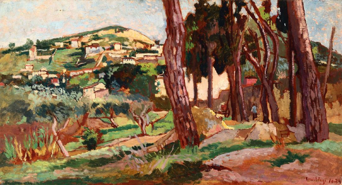 Ulvi Liegi (1859-1939), Collina di Montenero, 1924 (1 of 3)
