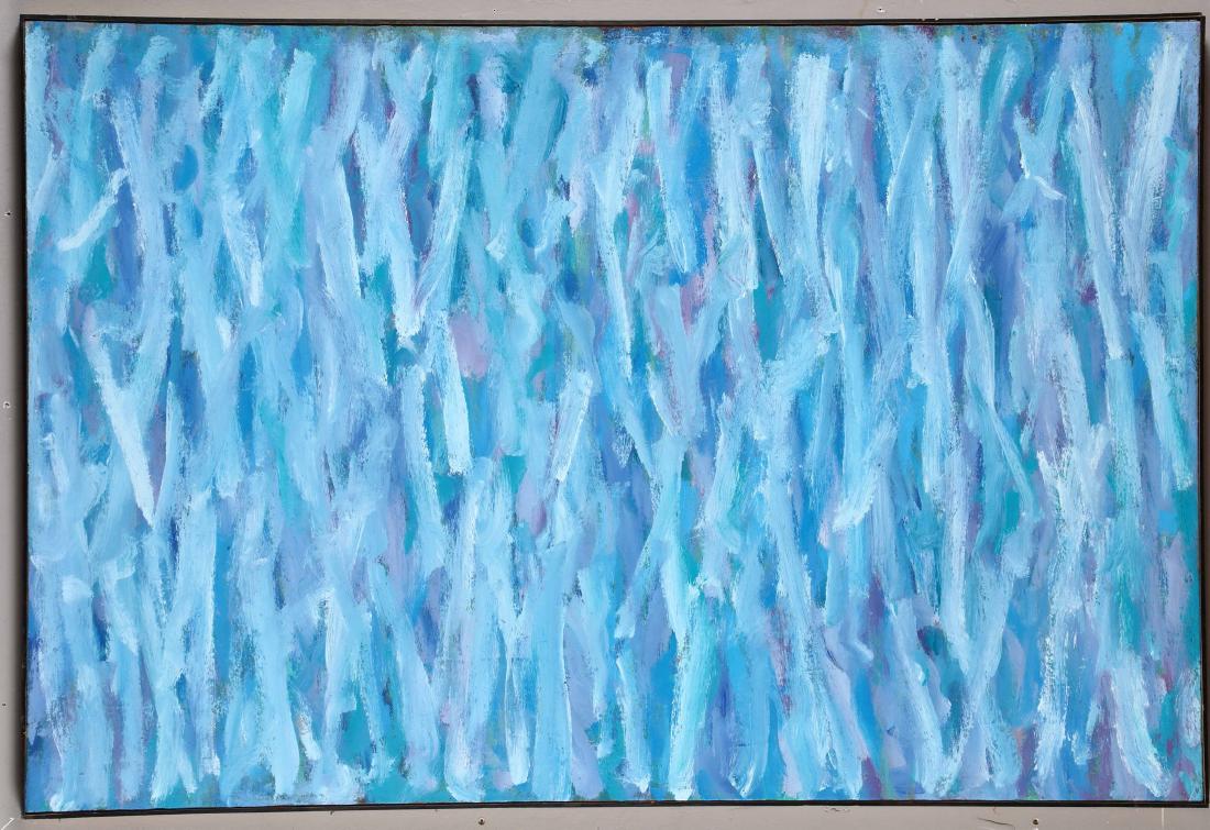 Giancarlo Bargoni (1936), Untitled, 1984: oil on canvas, cm 100x150 signed and dated on the back