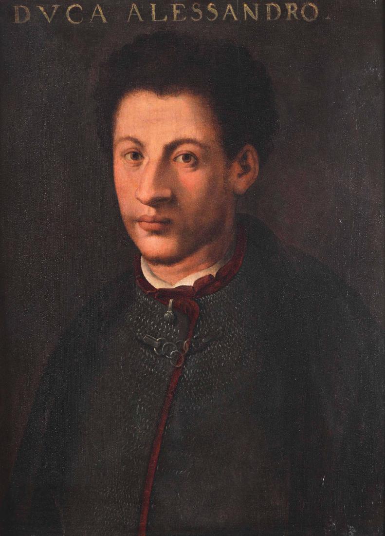 Agnolo Bronzino (1503-1572), bottega di, Ritratto di (1 of 3)