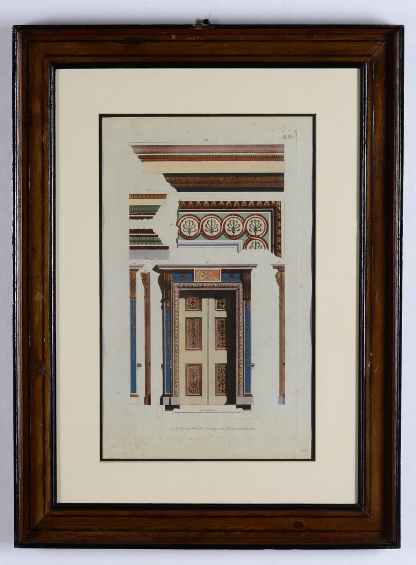 Coppia di stampe raffiguranti motivi architettonici (1 of 2)