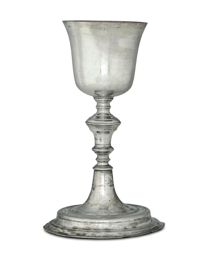 A silver goblet, Florence, mid 18th century (1 of 2)