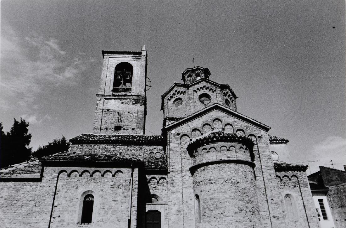 Gabriele Basilico (1944-2013), Gavazzana: black and white print, cm 26x39 Stamp of the artist on the back