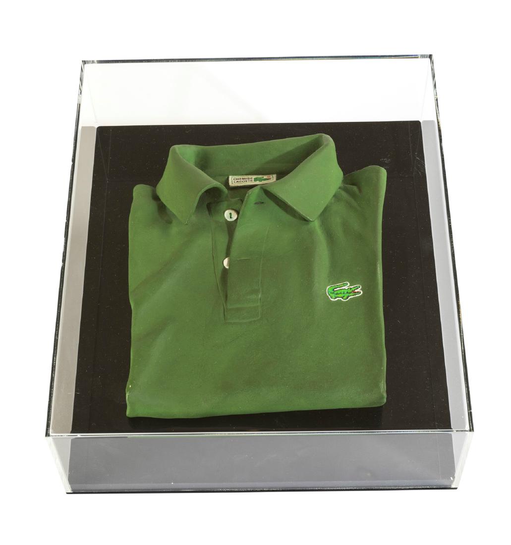 Santo Alligo (1948), Lacoste, 1993: polychrome terracotta, cm 24,5x29