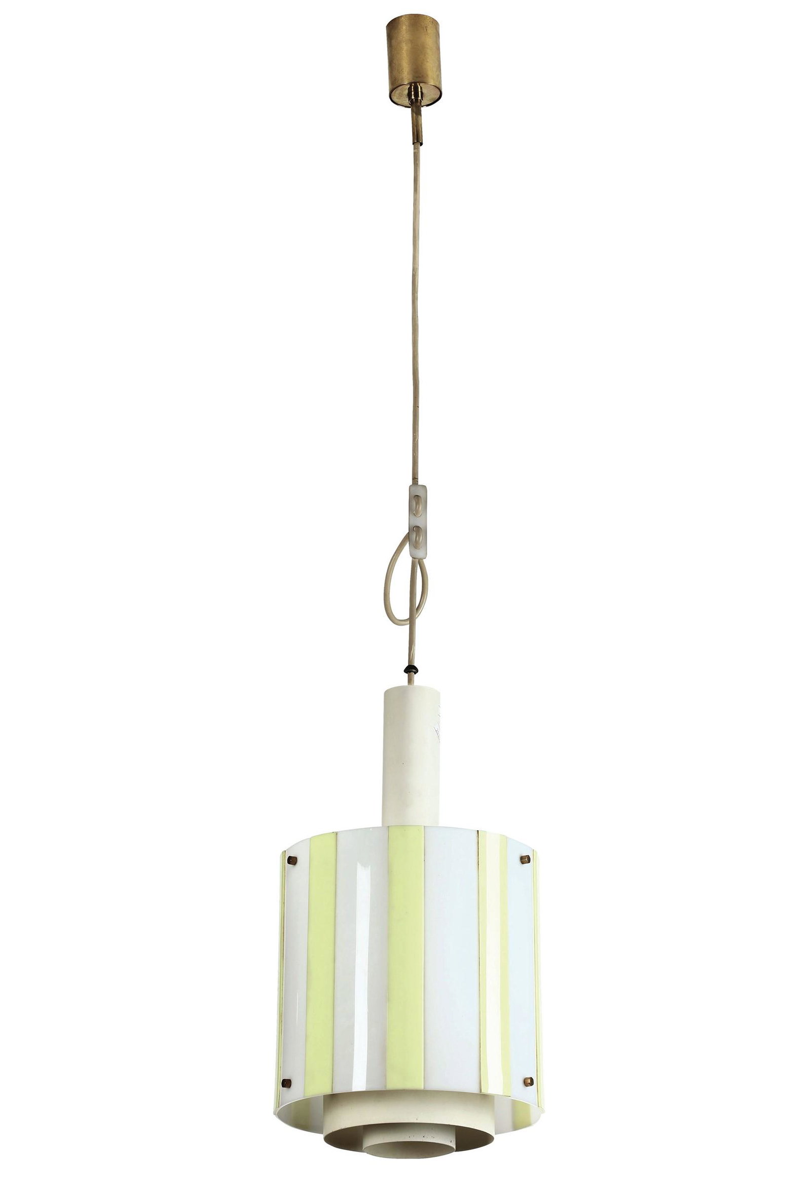 Prod. Stilnovo, a pendant lamp, Italy, 1950s (1 of 1)
