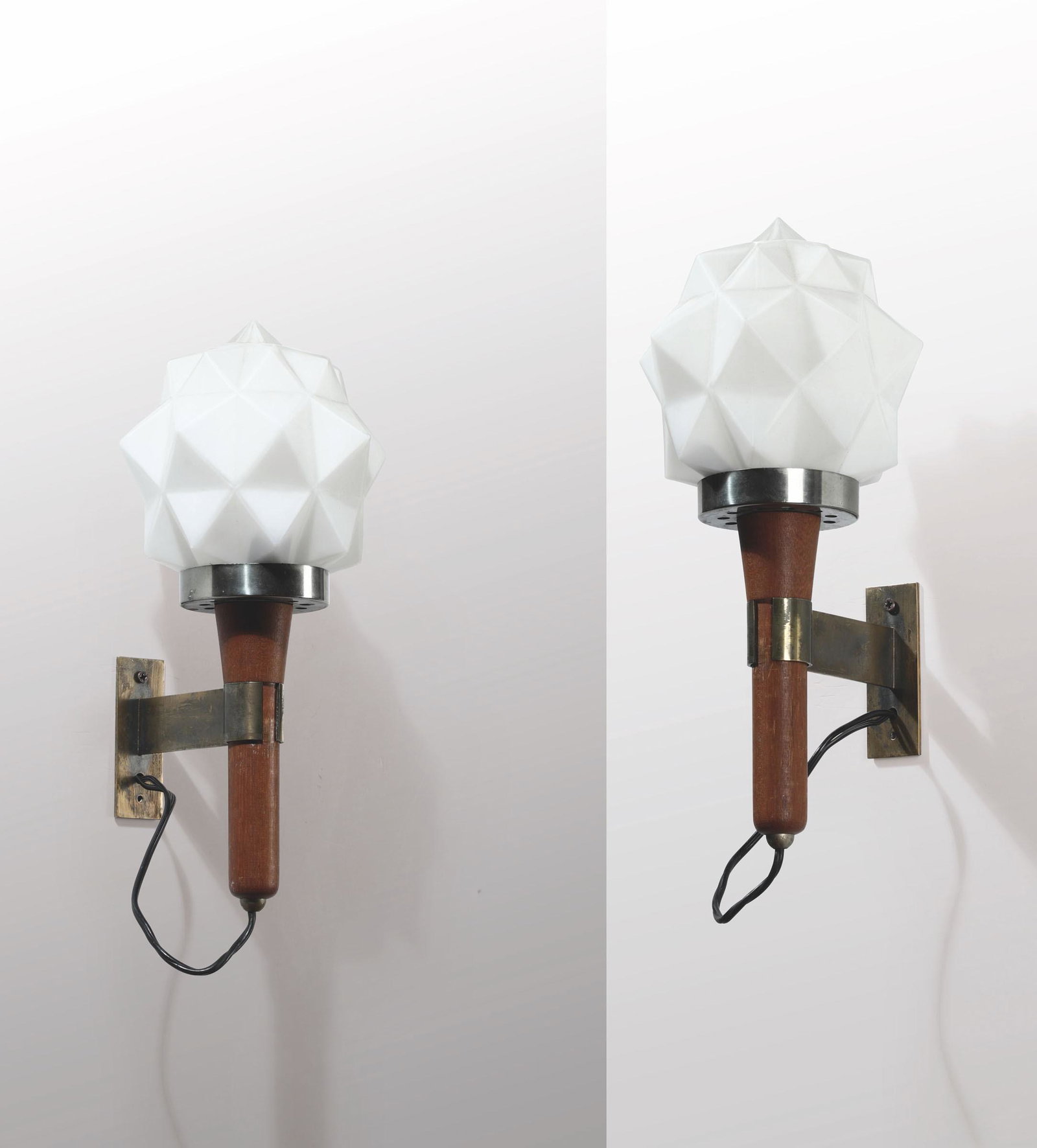 Two wall lamps, Italy, 1950s (1 of 1)
