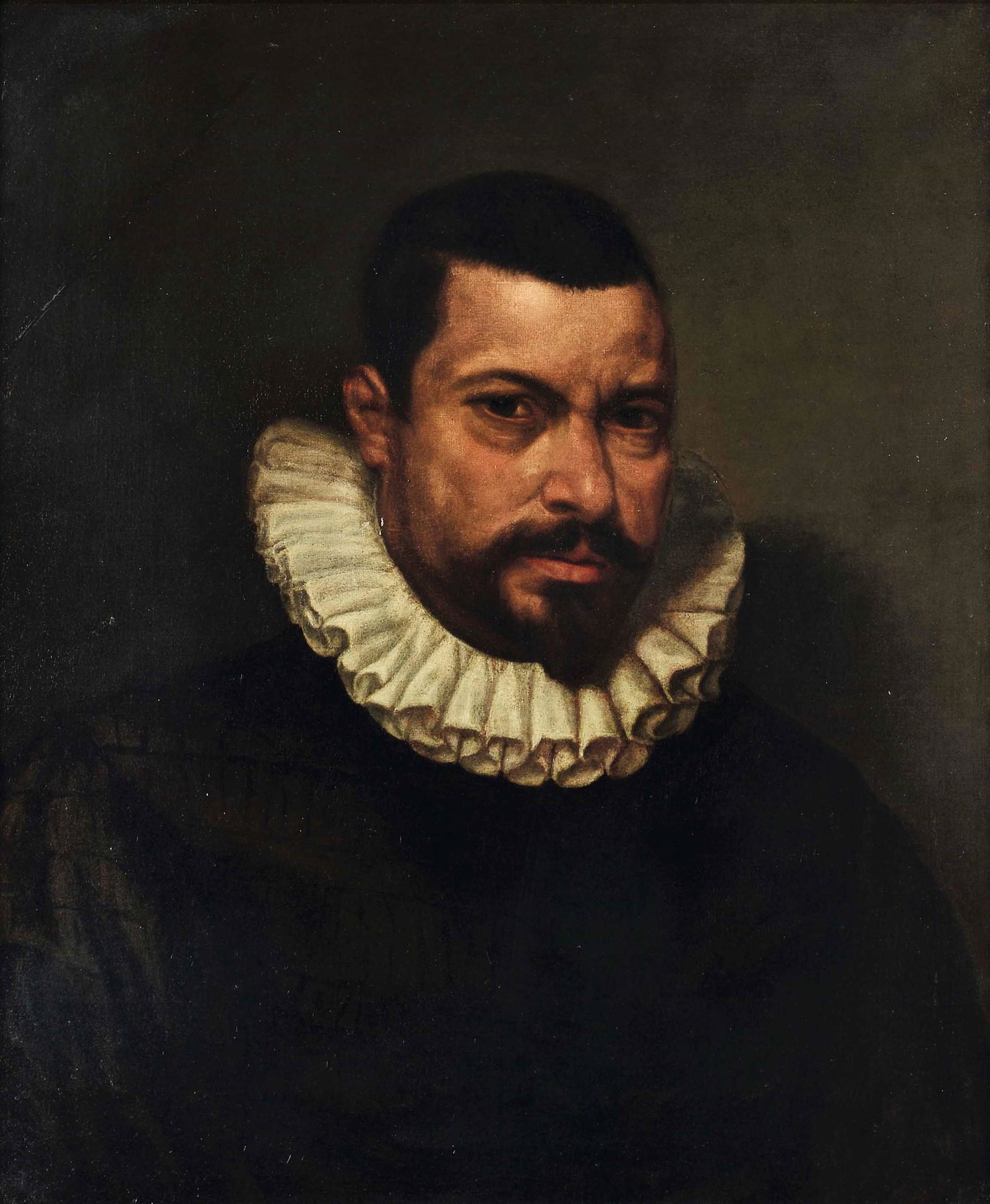 Felice Ricci detto il Brusasorzi (Verona 1540-1605),: olio su tela, cm 56x47, "(...) Felice Brusasorci, figlio di Domenico, egualmente pittore, fu certamente l'artista piÃ¹ importanti tra quanti furono attivi a Verona nella seconda metÃ del Cinquece