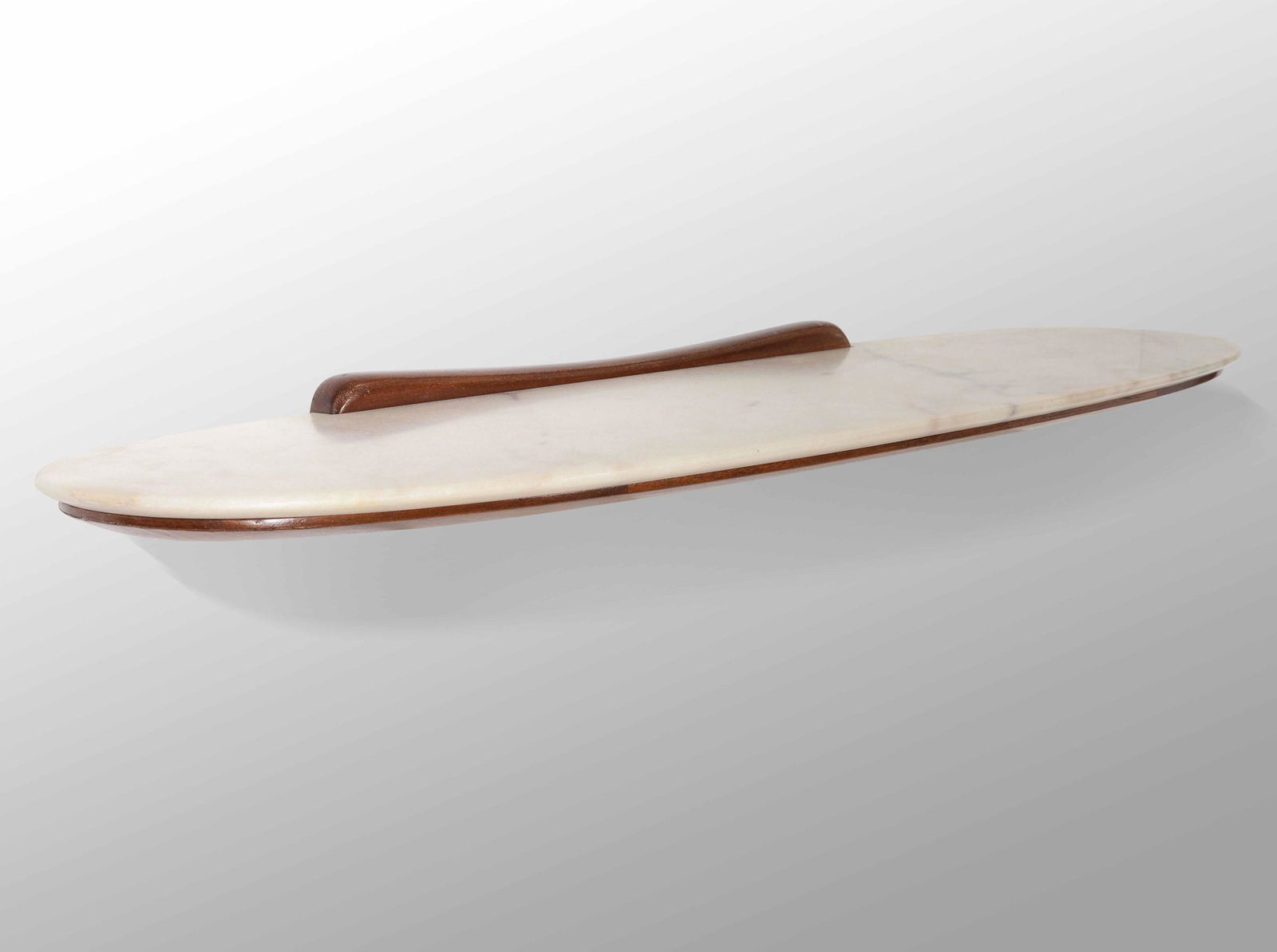 Consolle sospesa a parete con struttura in legno e (1 of 1)