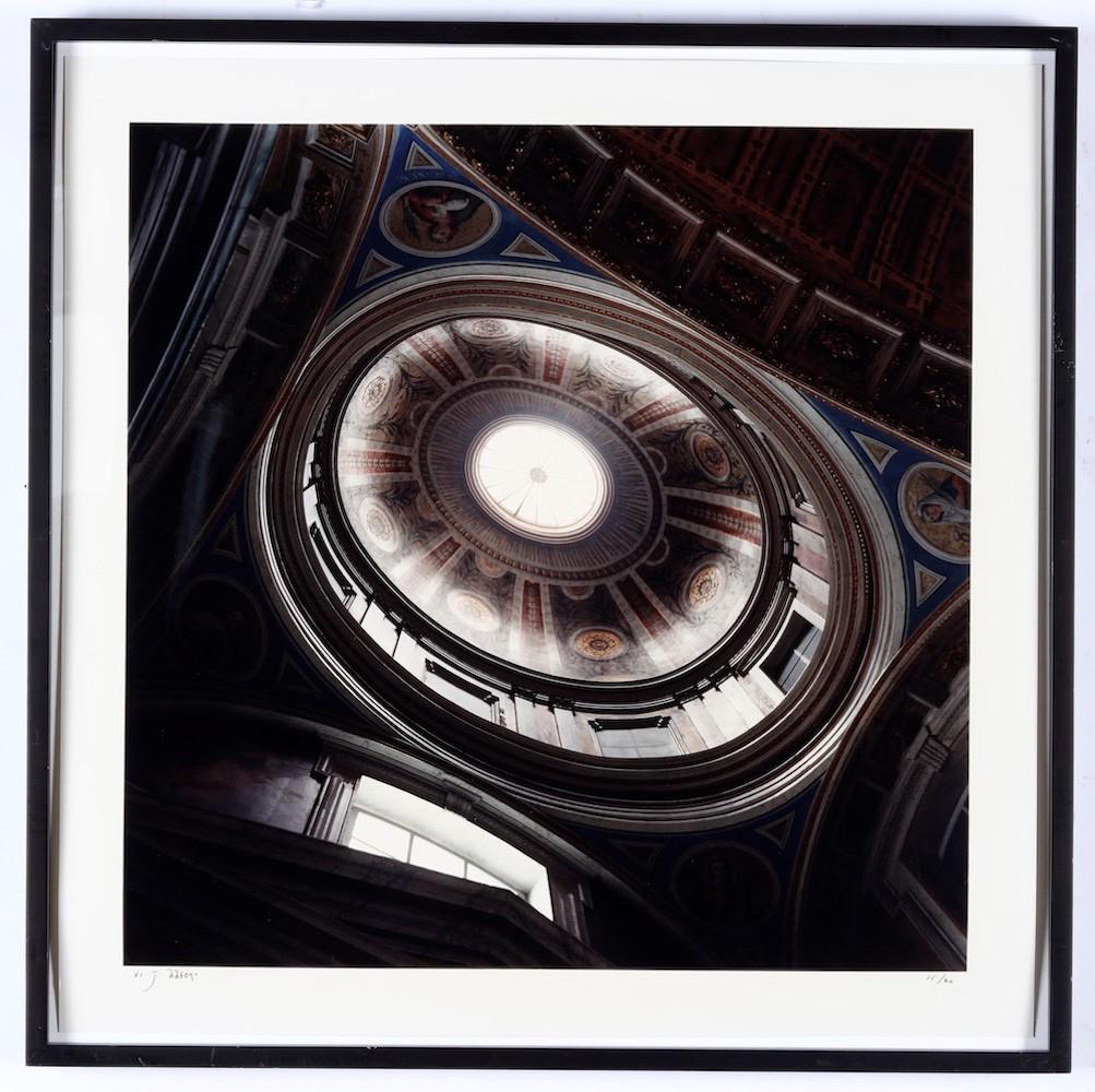Jan Dibbets (1941), Oudenbosch, St. Jan 1996 From Ten: C-print, cm 60x60 stampato 1999 firmato a penna, in basso a sinistra Ed. 15/60, Provenienza: Collezione privata, USA