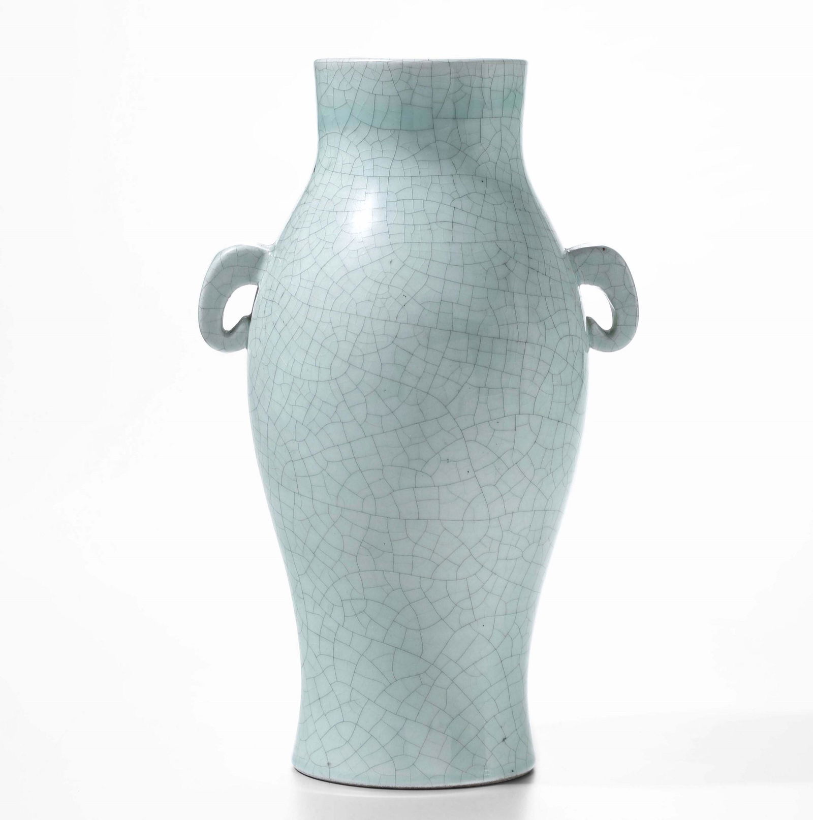 Bitossi,: Vaso in ceramica. Marchio originale. Prod. Bitossi, Italia, 1950 ca. cm 33