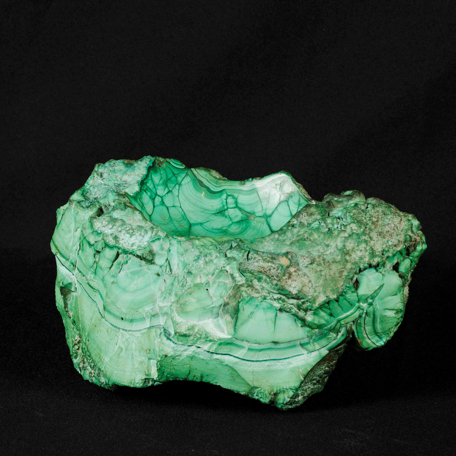 Posacenere in malachite, (1 of 4)