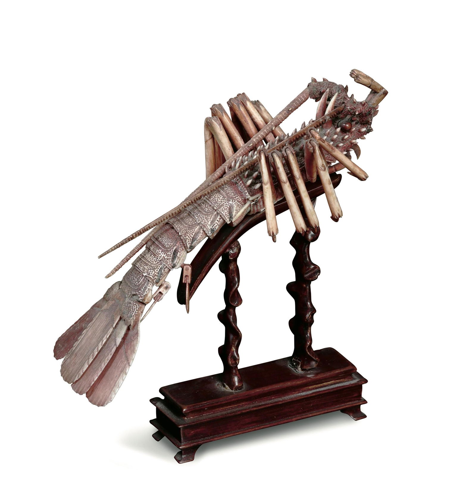 Aragosta. Avorio scolpito. Giappone, tardo periodo Edo, (1 of 3)