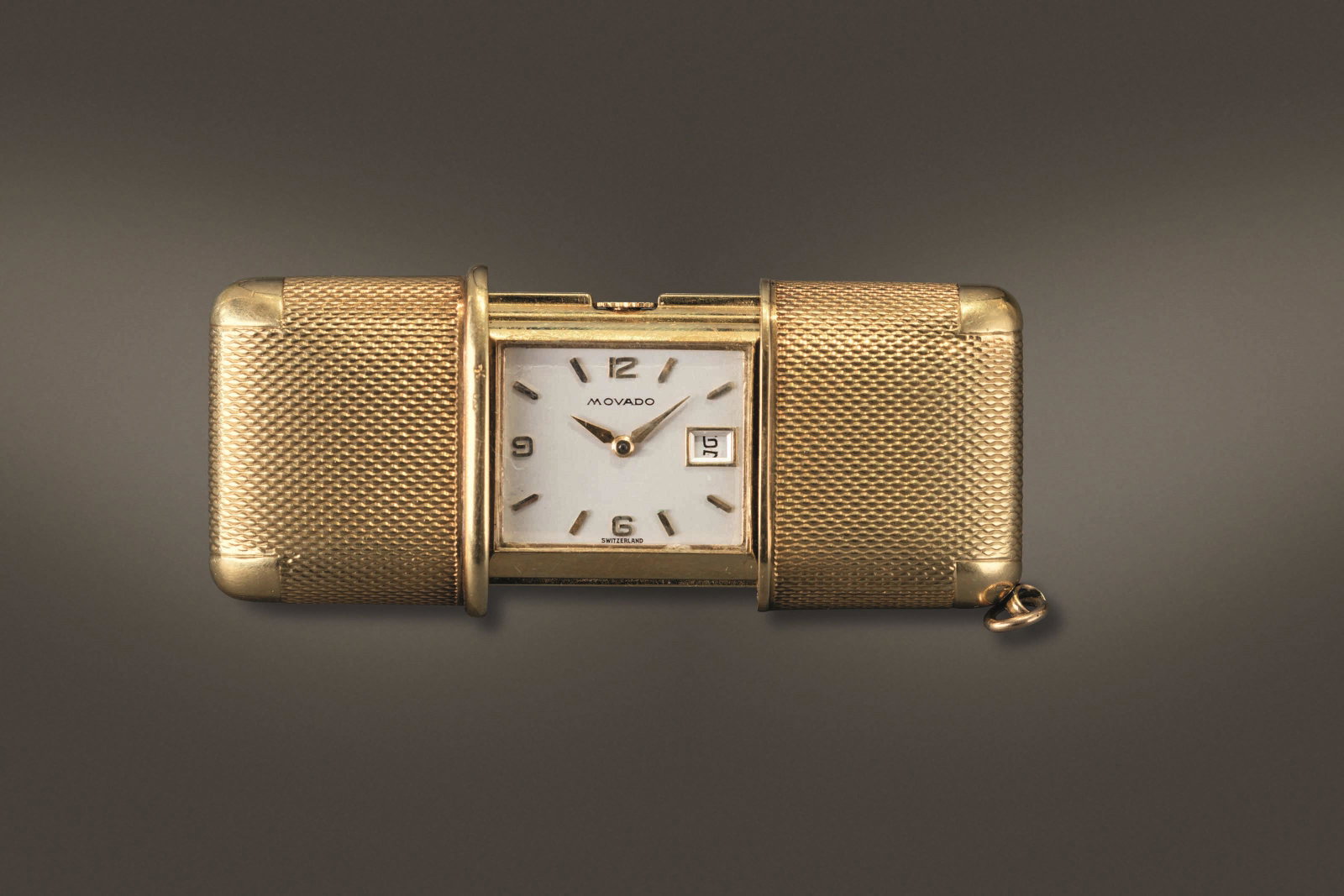 MOVADO - Ermeto in oro giallo 18k con datario quadrante ArgentÃ¨ indici  applicati (#0151) on May 27, 2022 | Cambi Casa D'Aste in Milano