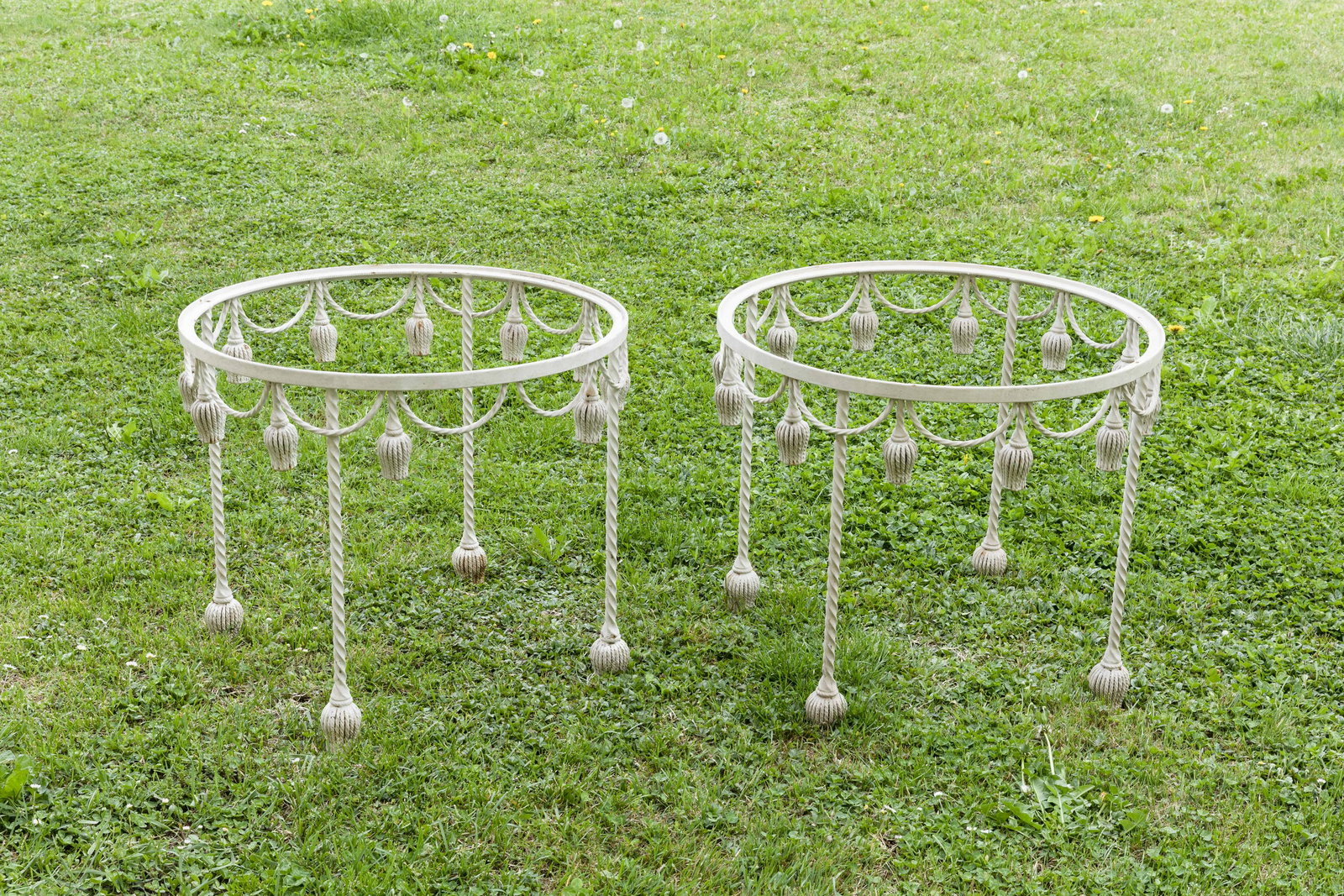 Buzzi Tomaso, Two iron tables, 1950 ca. (1 of 5)