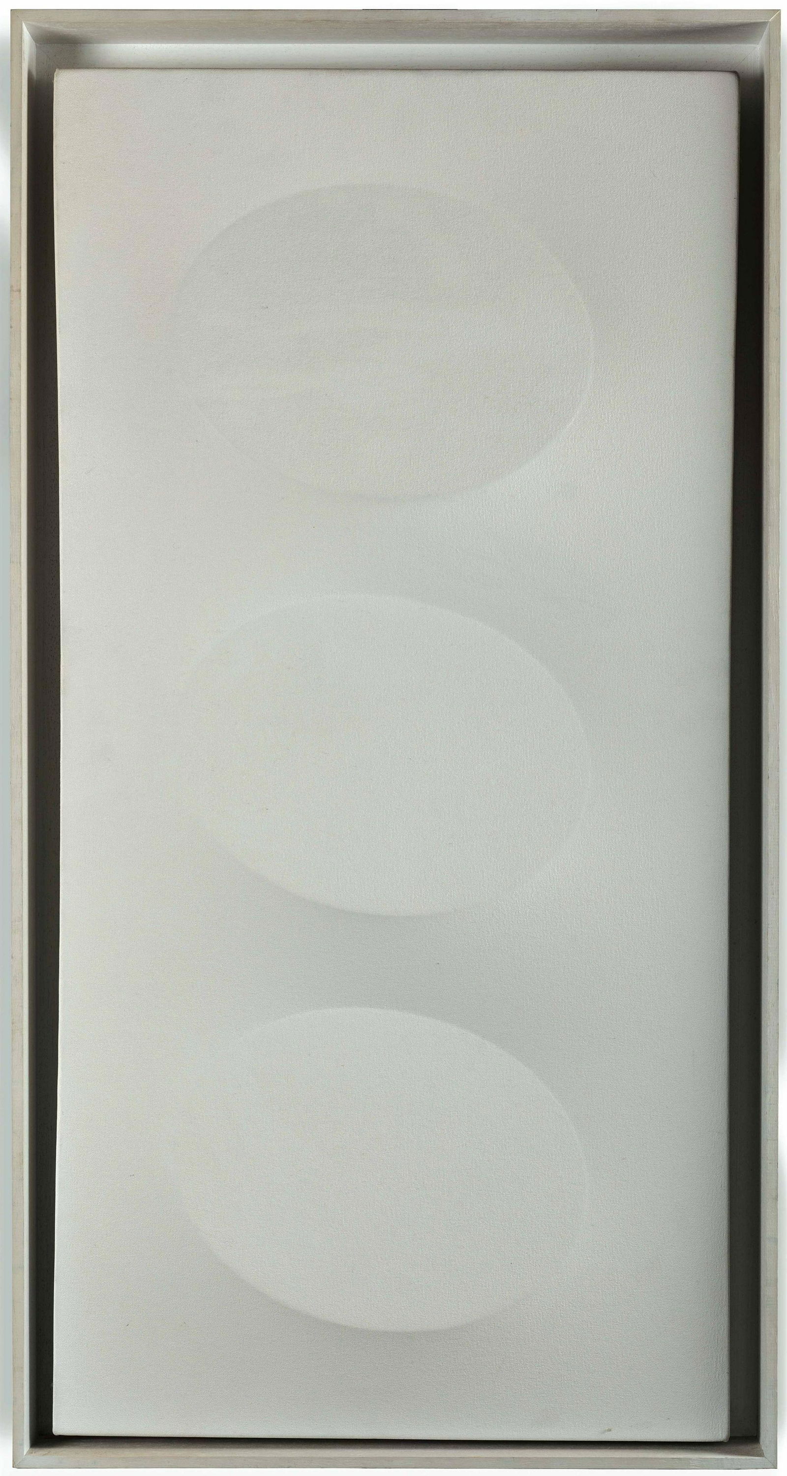 Simeti Turi, Senza titolo (Tre ovali bianchi) (1 of 4)